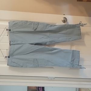 Eddie Bauer Capri Cargo Pants Size 18W Plus Size